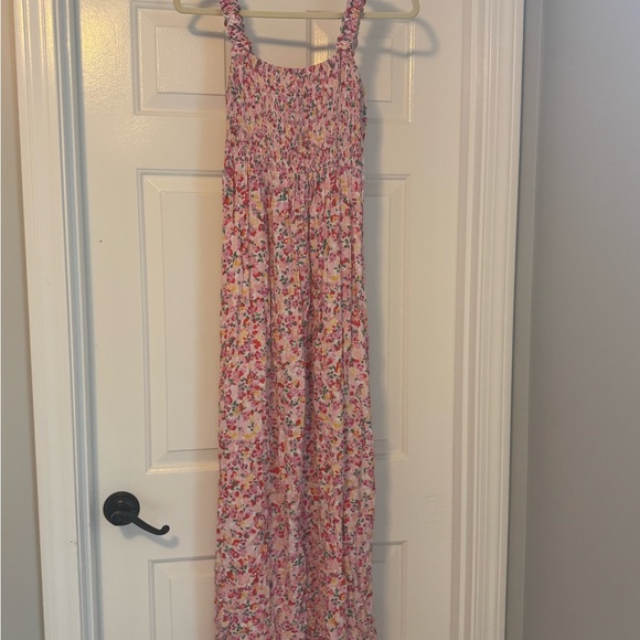 Seraphine Pink Floral Maxi Maternity Dress - Picture 1 of 1